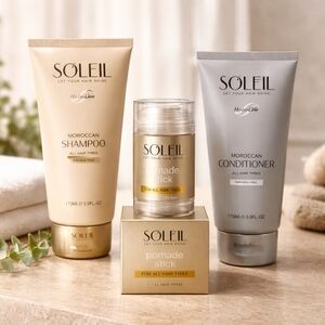 Soleil Moroccan Hair Care 3 Piece Set